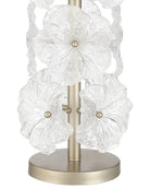 Currey and Company 6000-1110 Mallow Lampe de table en clair/champagne