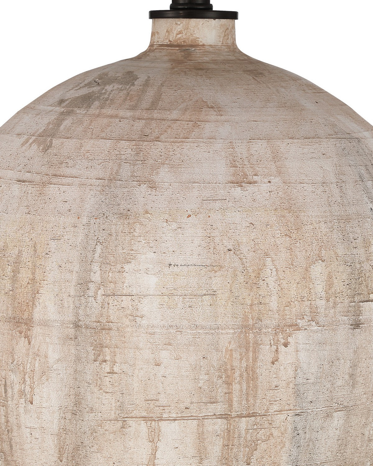 Currey and Company 6000-1111 Fresco Lampe de table en beige/marron