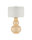 Currey and Company 6000-1123 Honorine Lampe de table en jaune