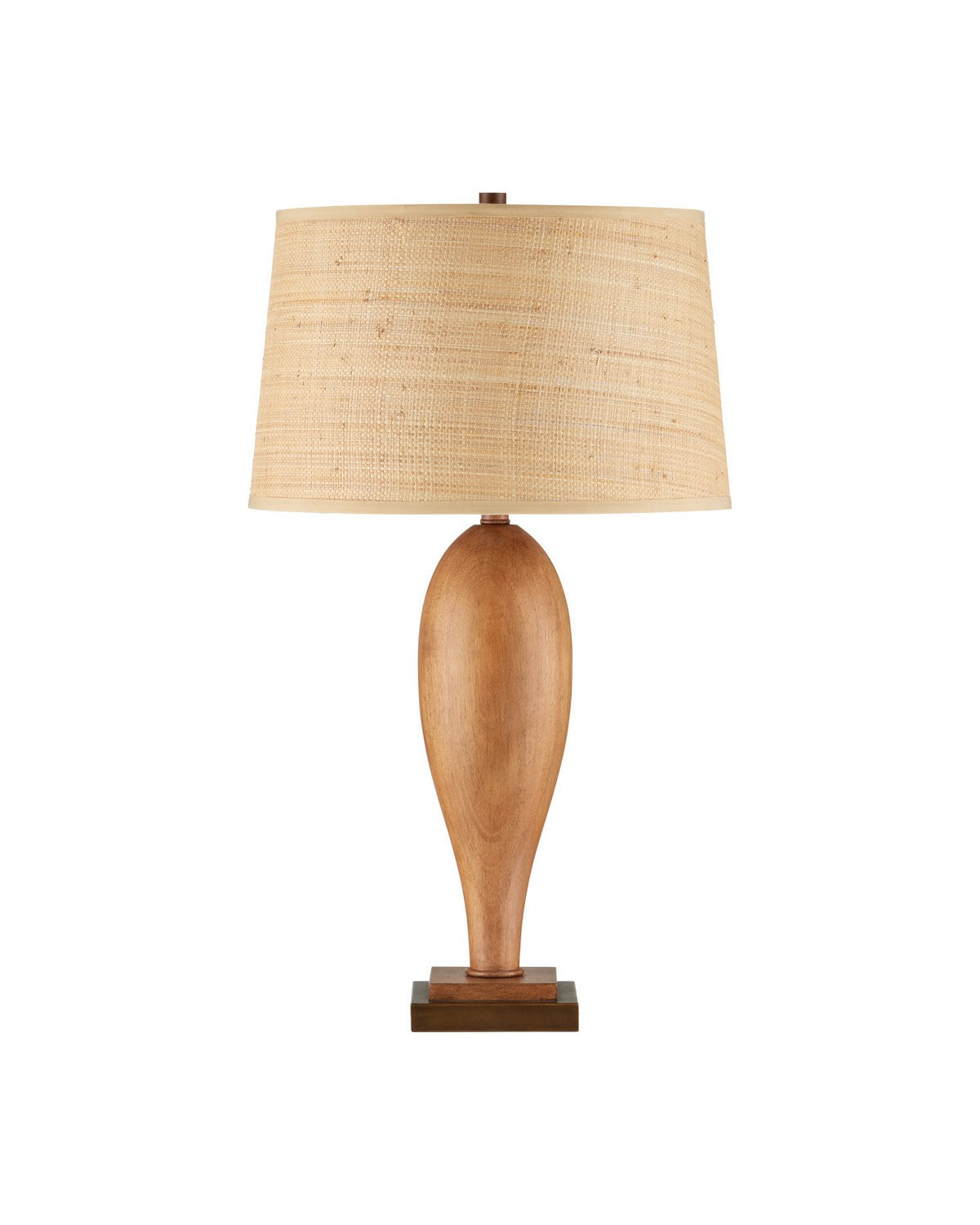 Currey and Company 6000-1124 Lignum Table Lamp in Chestnut