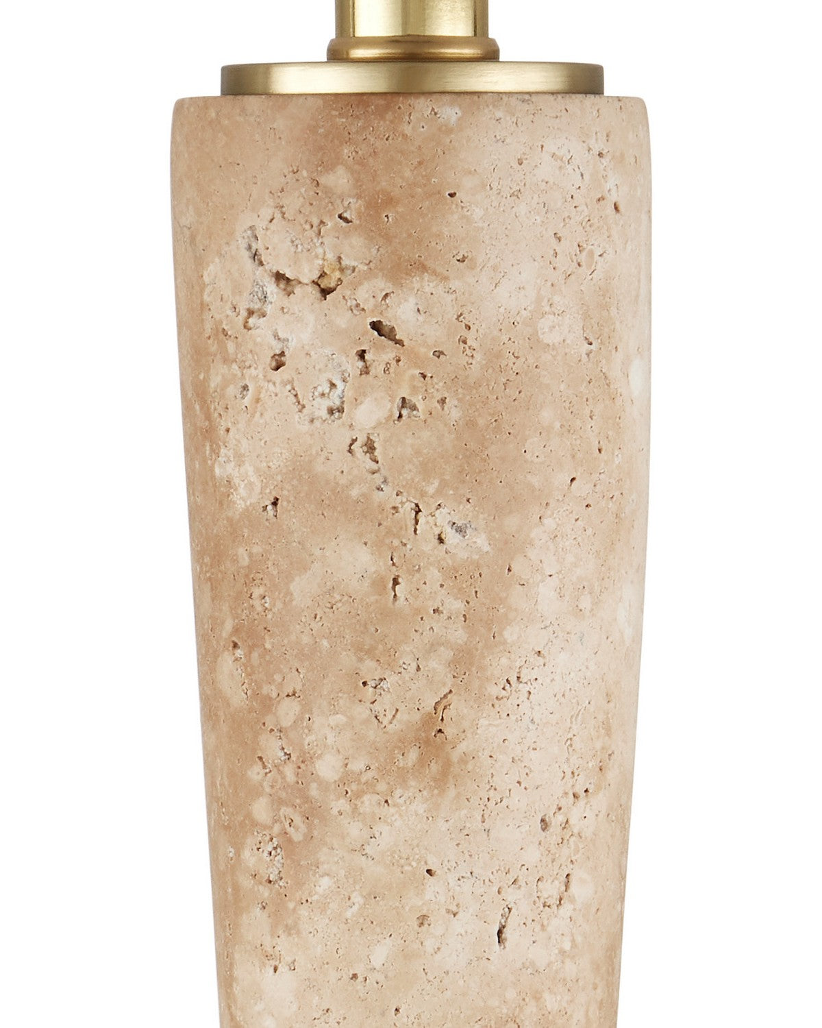 Currey and Company 6000-1128 Battus Lampe de table en laiton naturel/satiné