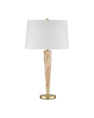 Currey and Company 6000-1128 Battus Lampe de table en laiton naturel/satiné