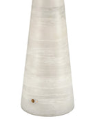 Currey and Company 6700-0027 Wayfinder sans fil Lampe de table en blanc/opaque