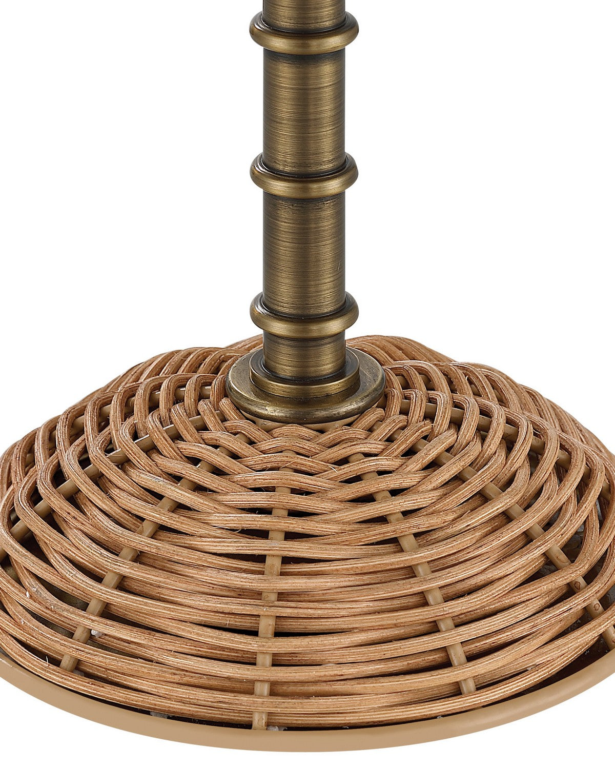 Currey and Company 6700-0033 Skitter sans fil Lampe de table en laiton naturel/antique