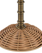 Currey and Company 6700-0033 Skitter sans fil Lampe de table en laiton naturel/antique
