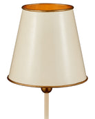 Currey and Company 6700-0035 Daphne sans fil Lampe de table En ivoire/or
