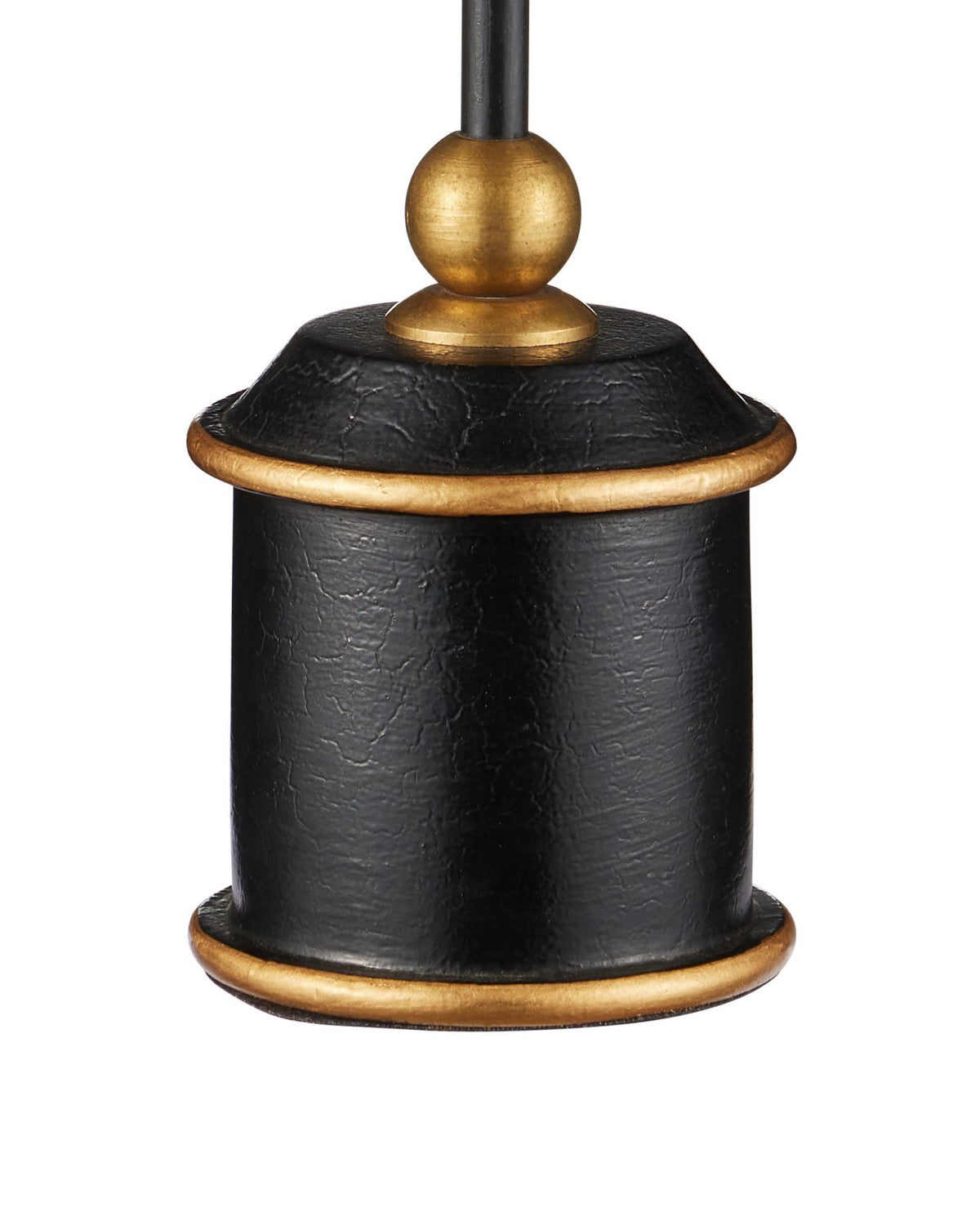 Currey and Company 6700-0036 Daphne sans fil Lampe de table en noir et or