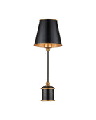 Currey and Company 6700-0036 Daphne sans fil Lampe de table en noir et or