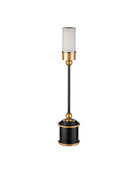Currey and Company 6700-0036 Daphne sans fil Lampe de table en noir et or