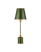 Currey and Company 6700-0037 Daphne sans fil Lampe de table en vert/or