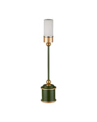 Currey and Company 6700-0037 Daphne sans fil Lampe de table en vert/or