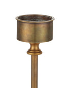 Currey and Company 6700-0038 Téléviseur sans fil mobile Lampe de table en laiton vieilli/noir