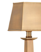 Currey and Company 6700-0039 Wander sans fil Lampe de table en laiton antique