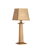 Currey and Company 6700-0039 Wander sans fil Lampe de table en laiton antique