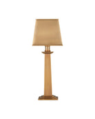 Currey and Company 6700-0039 Wander sans fil Lampe de table en laiton antique