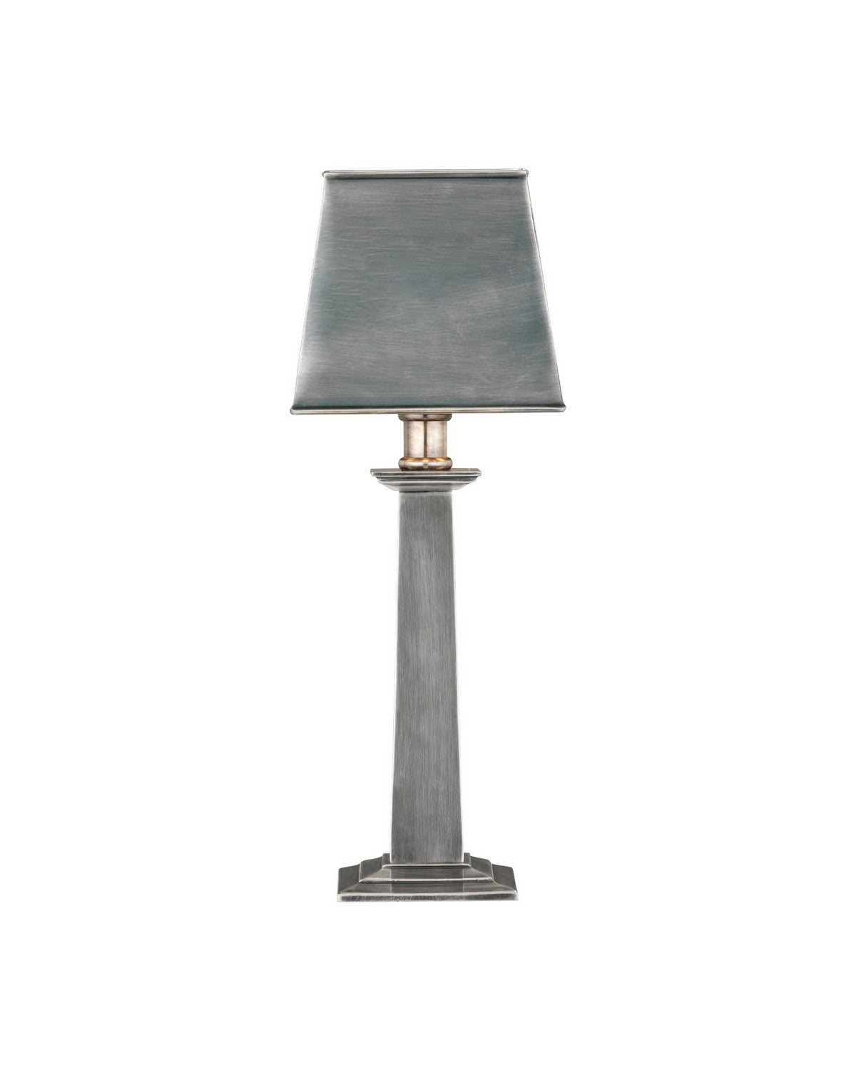 Currey and Company 6700-0040 Wander sans fil Lampe de table en argent antique