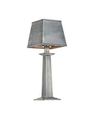 Currey and Company 6700-0040 Wander sans fil Lampe de table en argent antique