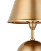 Currey and Company 6700-0042 Volley Cordless Table Lamp in Antique Brass