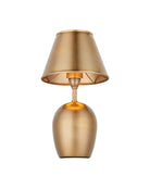 Currey and Company 6700-0042 Volley Cordless Table Lamp in Antique Brass