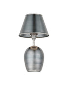 Currey and Company 6700-0043 Volley Cordless Table Lamp in Antique Silver