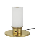 Currey and Company 6700-0044 Volley Cordless Table Lamp in Polished Brass