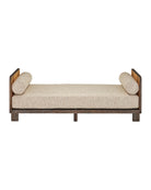 Currey and Company 7000-1112 Banc Celebes en coloris Autumn Toast/Natural