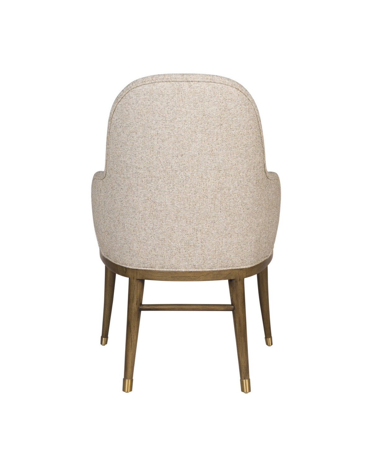 Chaise Vario Currey and Company 7000-1152 en laiton satiné Chanterelle