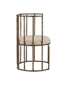 Chaise Euclid de Currey and Company 7000-1282 en bronze antique