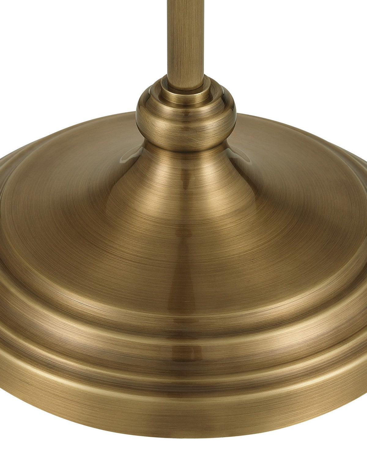 Lampadaire sans fil Viaggio 8700-0001 de Currey and Company, en laiton antique poli