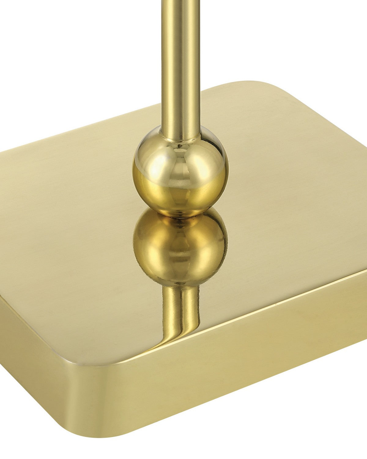 Lampadaire sans fil Currey and Company 8700-0002 Gadabout en laiton poli