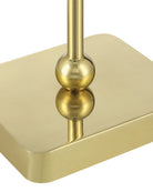 Lampadaire sans fil Currey and Company 8700-0002 Gadabout en laiton poli