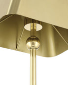Lampadaire sans fil Currey and Company 8700-0002 Gadabout en laiton poli