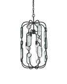 Currey et Compagnie 9000-1444 Ettore Suspendu en clair/forgeron