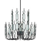 Currey et Compagnie 9000-1446 Ettore Suspendu en clair/forgeron