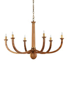 Currey et Compagnie 9000-1463 Woodcroft Suspendu en laiton naturel/antique