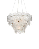 Currey and Company 9000-1467 Mallow Suspendu en clair/champagne