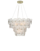 Currey and Company 9000-1467 Mallow Suspendu en clair/champagne