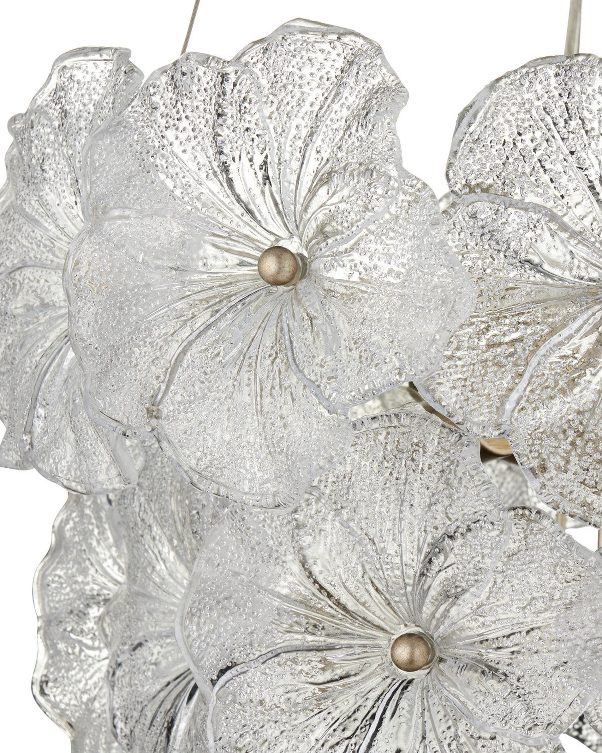 Currey and Company 9000-1468 Mallow Suspendu en clair/champagne