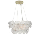 Currey and Company 9000-1468 Mallow Suspendu en clair/champagne