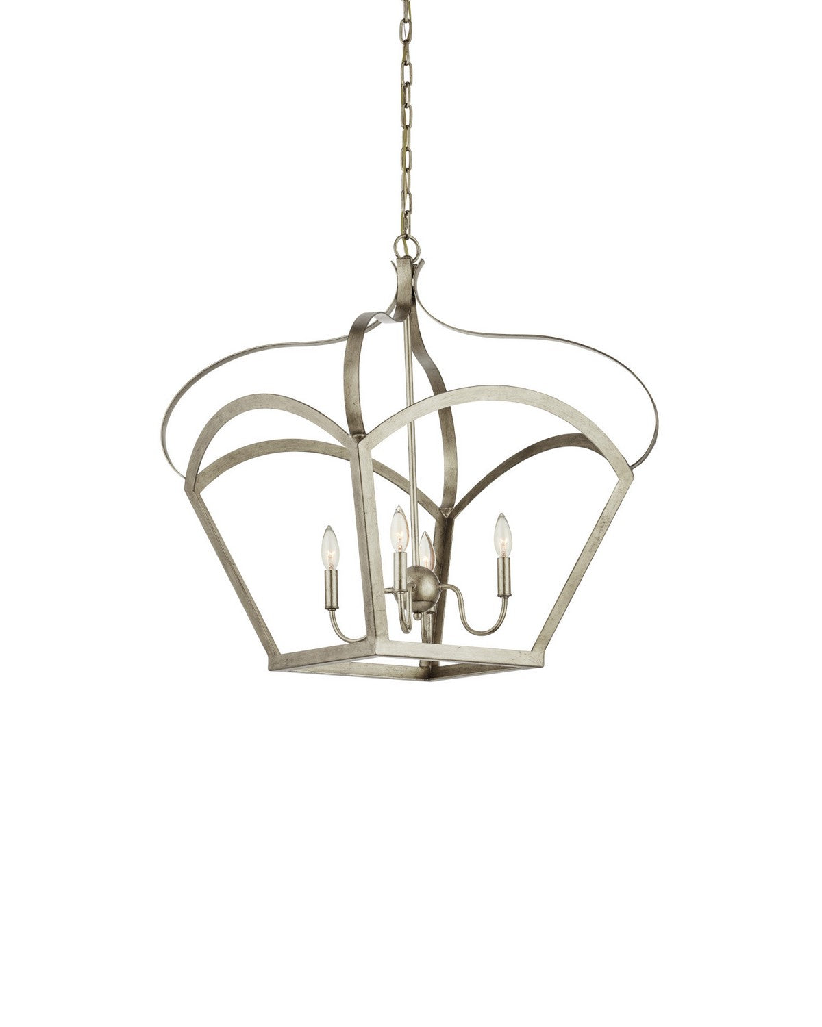 Currey and Company 9000-1488 Coronet Lantern in Champagne
