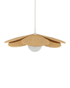 Currey and Company 9500-0032 Cabo Outdoor Suspension En naturel/crème/blanc