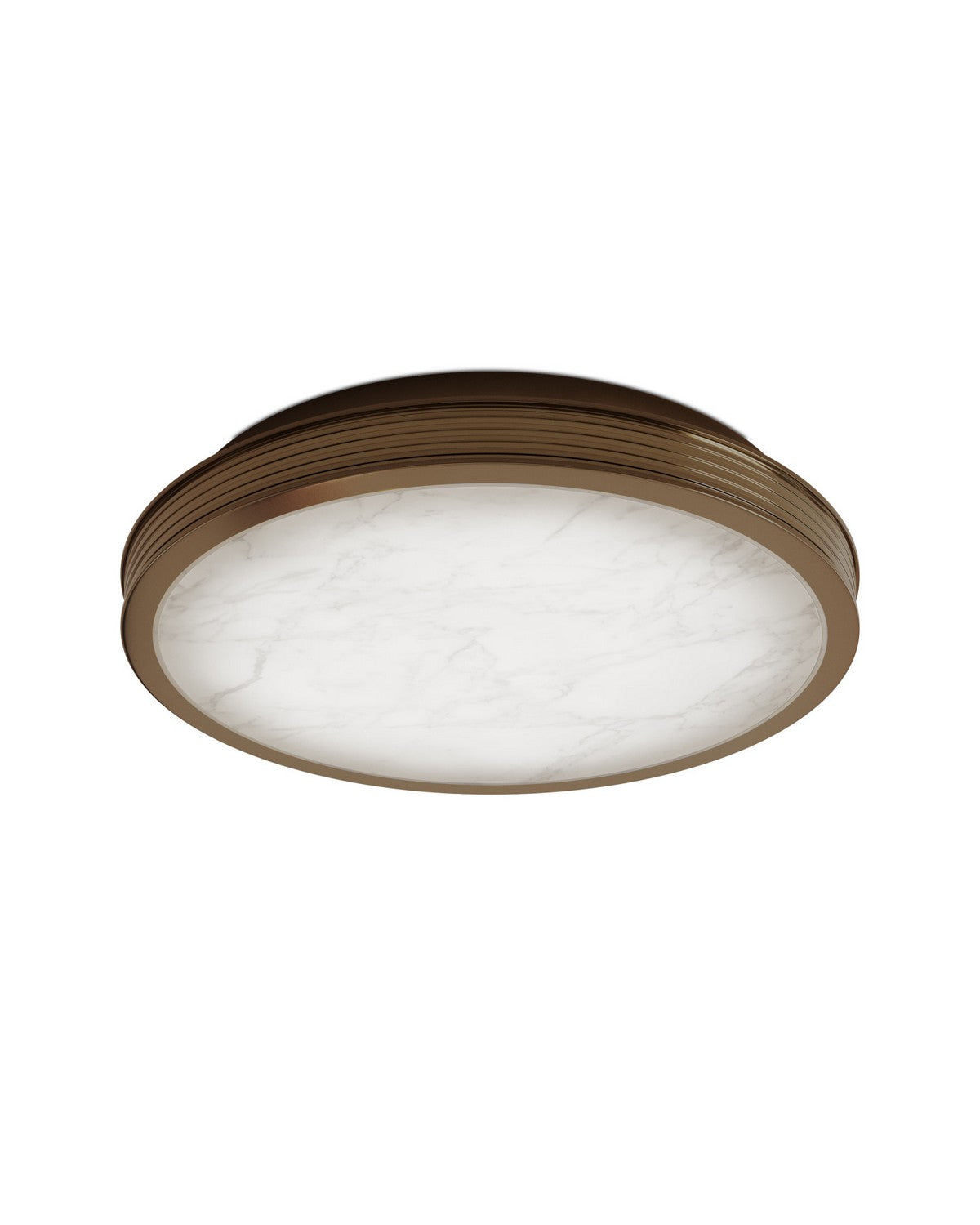 Currey and Company 9999-0089 Aydan Plafonnier en laiton naturel/brossé