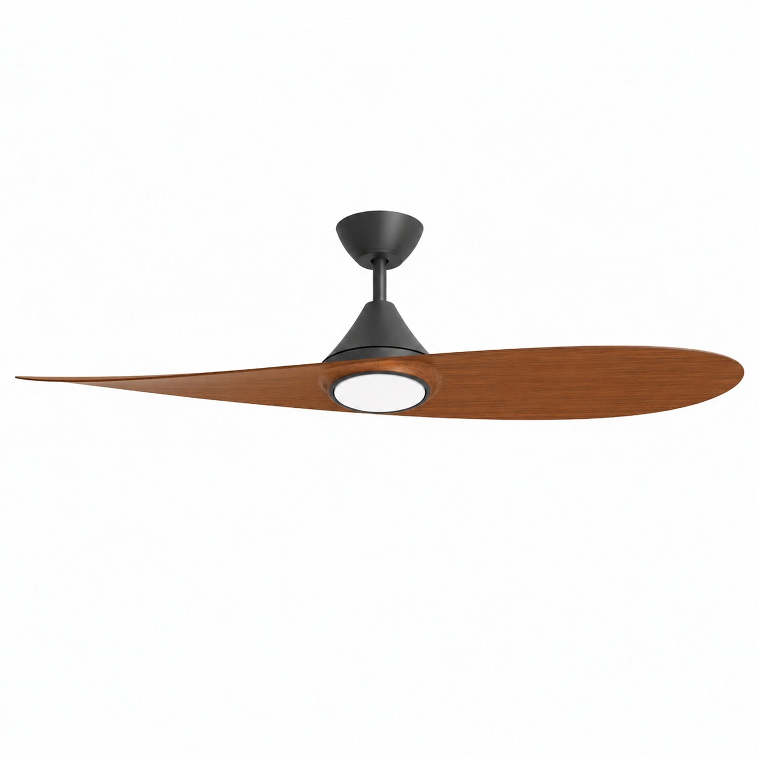 Maxim Lighting 88742WTBKWN Surf Ceiling Fan in Black / Walnut