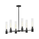 Lark - Shea LED Linear Chandelier - 85406BK | Montreal Lighting & Hardware