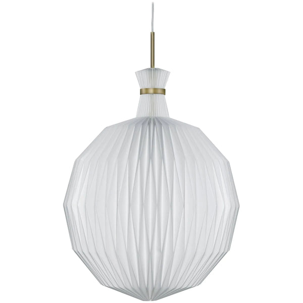 Lanterne modèle 101 Suspension avec accent métallique