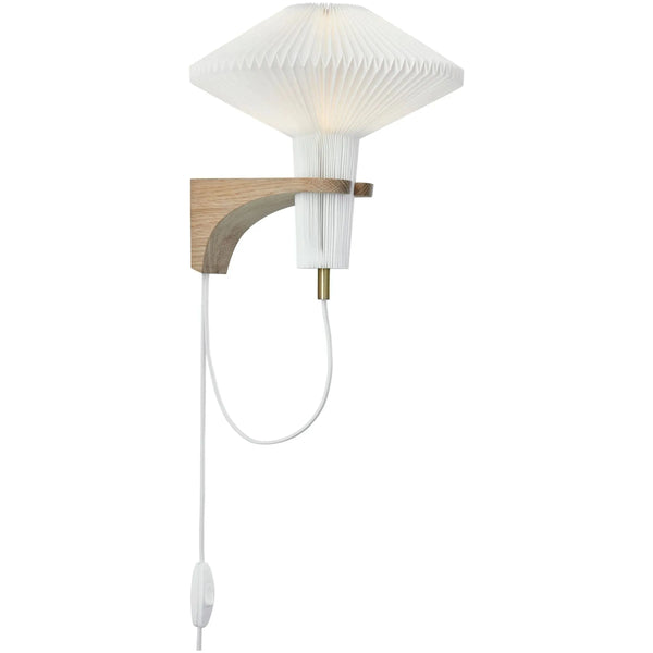 Mushroom Plug-In Wall Sconce
