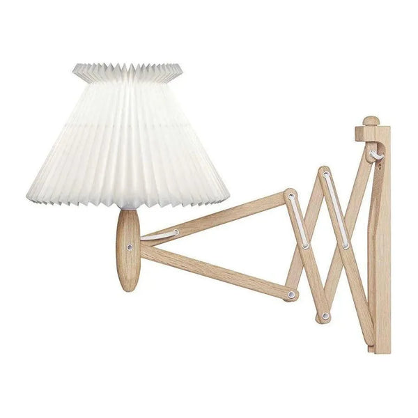 Applique murale flexible enfichable Sax avec abat-jour évasé