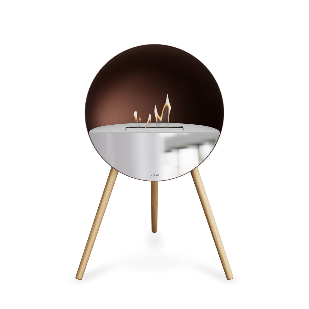 Eye Portable Fireplace - Mocca