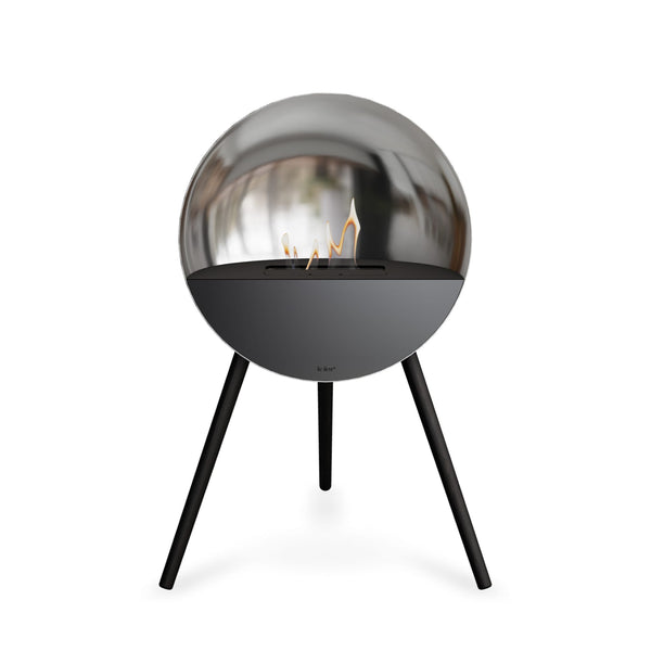 Eye Portable Fireplace - Silver