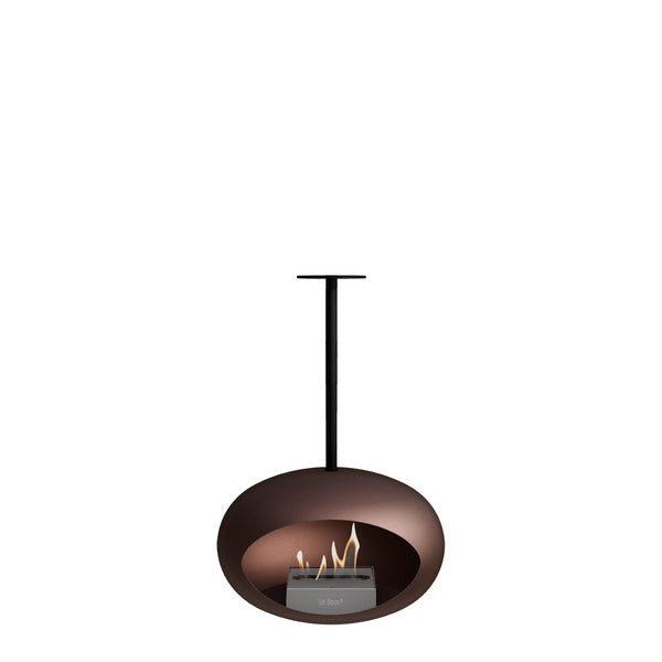 Sky Dome Hanging Fireplace - Mocca